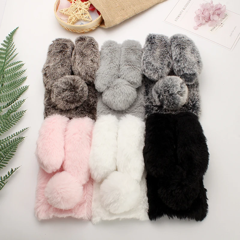 DIY пушистый симпатичный популярный кролик красивый Забавный дизайн Стильный