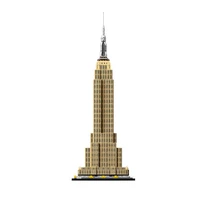 moc 21046 empire state building building blocks building the street view tower model diy education bricks toys christmas gift
