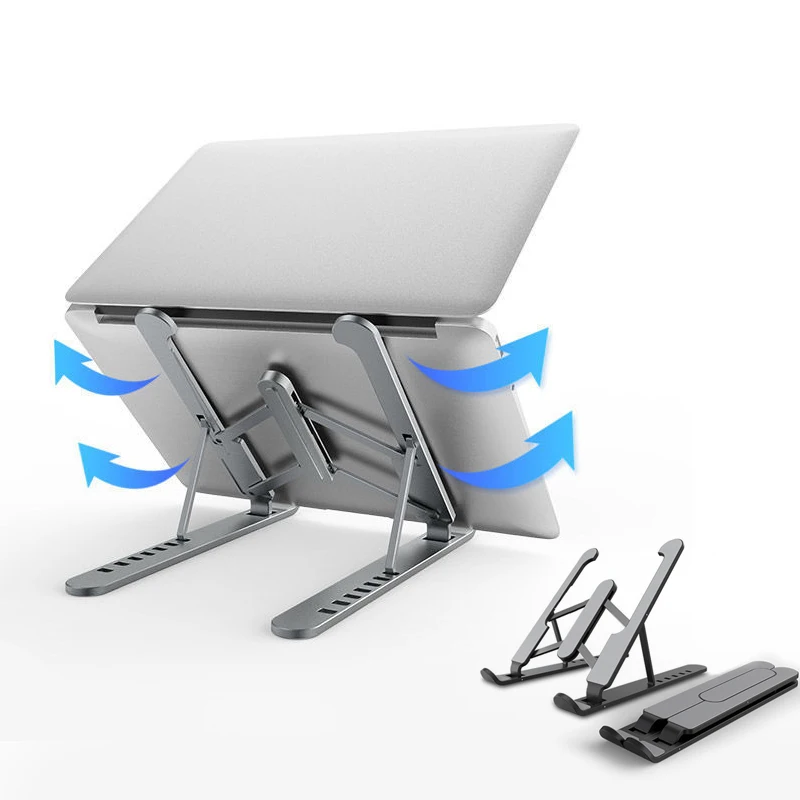 

Портативная подставка для планшетного компьютера, база с держателем для Macbook Pro, охлаждающая подставка для ПК, аксессуары для подставки, скл...