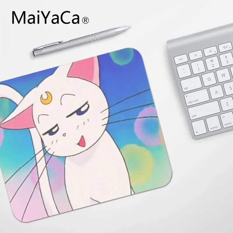 No Lock Edge25x29cm MaiYaCa высокое качество Сейлор Мун ноутбук коврик для мыши Топ продаж подставка под руку мышь - Цвет: No Lock Edge25x29cm