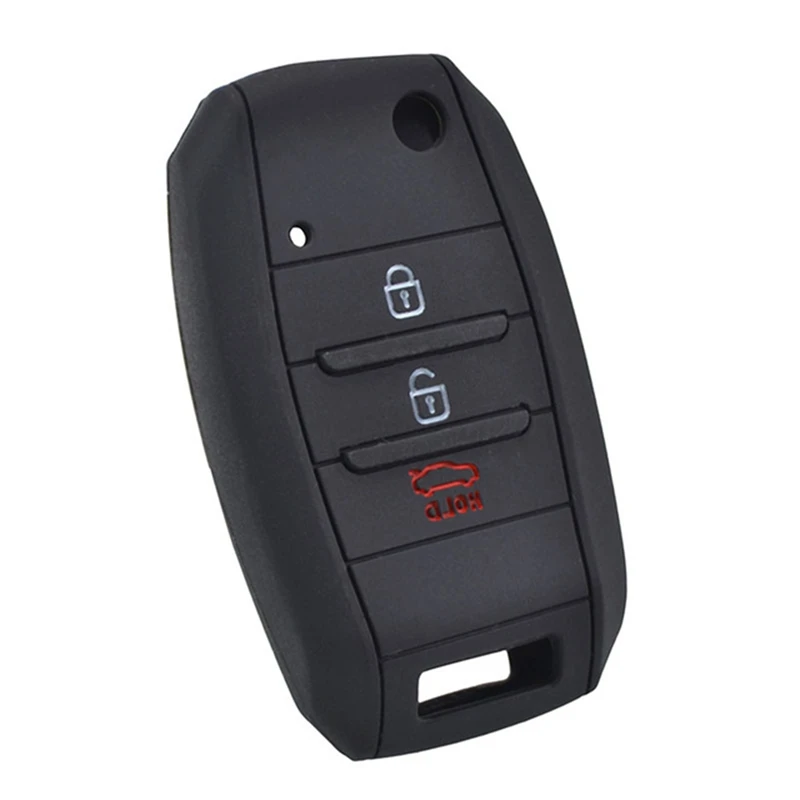 

3 4 Button Fit For k5 Rio Cee'd Picanto k2 Soul Ski Silicone Key Cover Case Fob