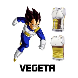 Жилет Vegeta Dragon Ball Z, быстросохнущие брюки для фитнеса, обтягивающий 3D жилет, косплей, костюм для косплея горячее предложение, аниме, косплей, повседневная одежда