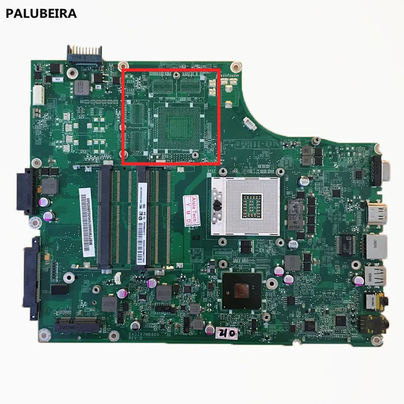 PALUBEIRA материнская плата для ноутбука Acer aspire 5745 5745G MBPTW06001 DA0ZR7MB8D0 мужские пляжные DDR3