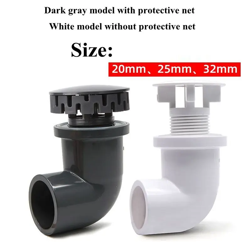 

Size 20/25/32mm PVC Drain Joints Aquarium Fish Tank Pipe Fittings Garden Irrigation Water Tube Elbow Drainage Connector