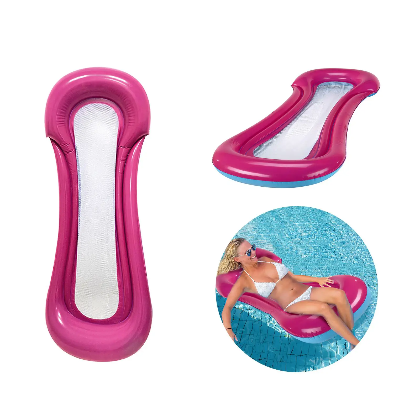 Подвесной коврик для воды складной летний водный гамак плавательный бассейн