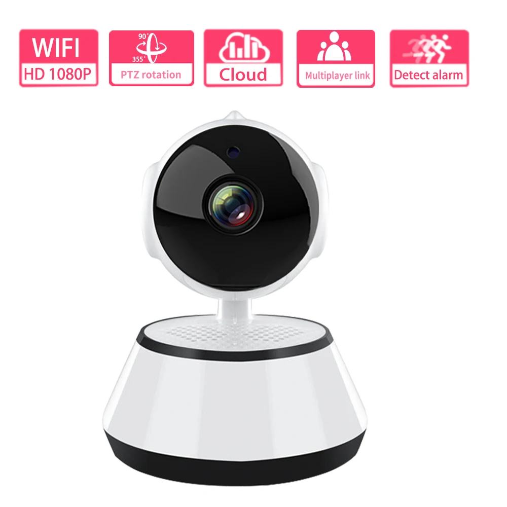 HD 720P Cam WI-FI инфракрасный 350 угол Ночное видение веб-камеры видео Камера мониторинг