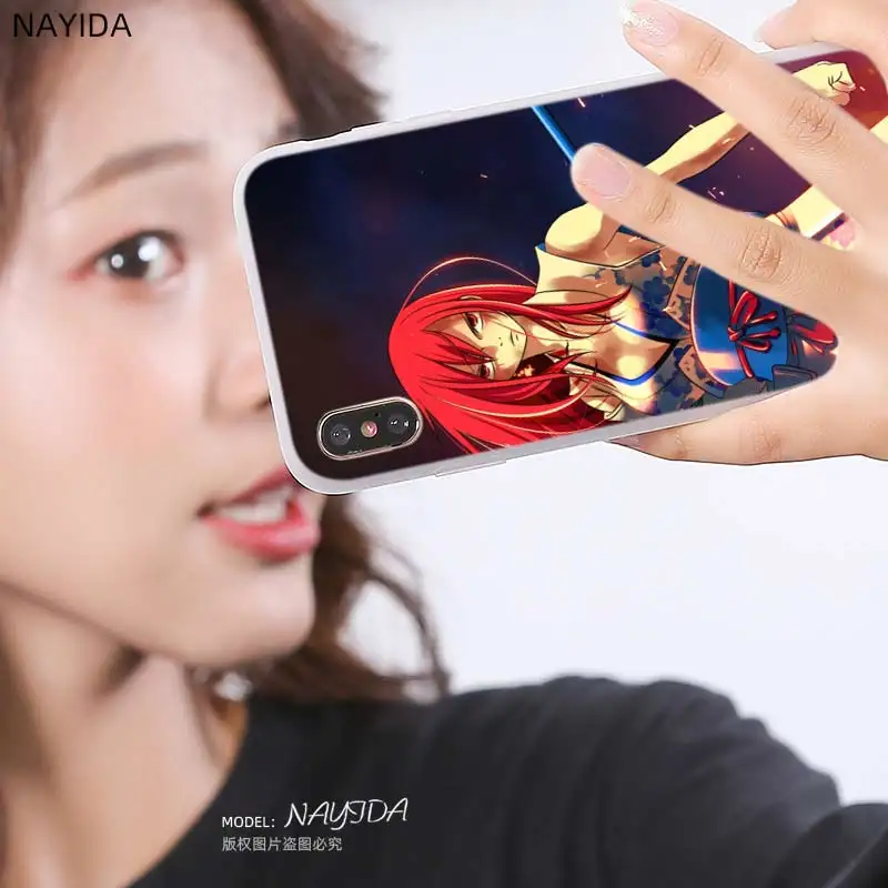 Мягкий чехол для iPhone 12 11 Pro X XS Max XR 6 7 8 G Plus SE 2020 5 S с аниме Эльза И СКАЗОЧНЫЙ