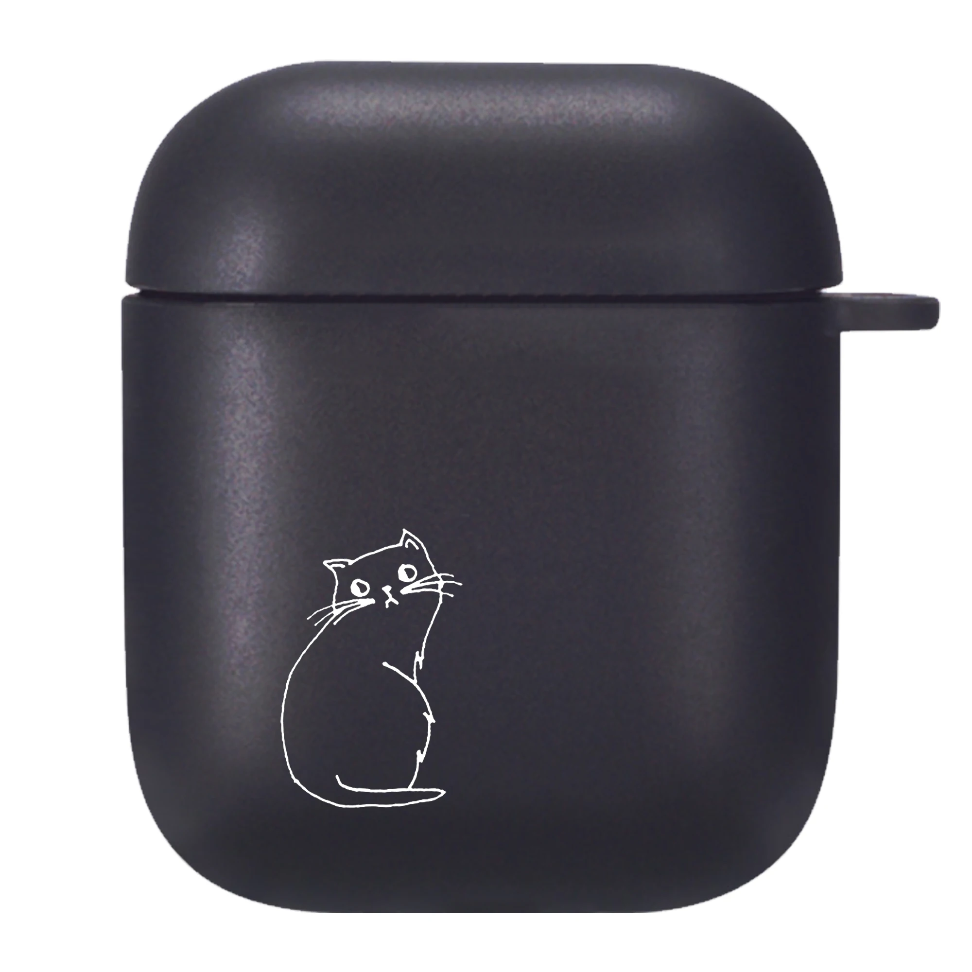 

Cover For Airpods Pro Case Air Pods 2 1 Cute Design Wireless Bluetooth Earphone Box Matte Lovely Cat Cartoon Anime