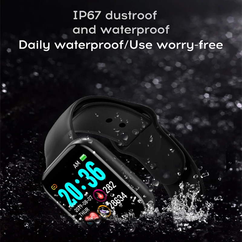 

Y68s D20s D20pro Smart Watch Men Fitness Tracker Heart Rate Monitor Sport Women Smartwatch for IOS Android PK D20 Y68 Smart Band