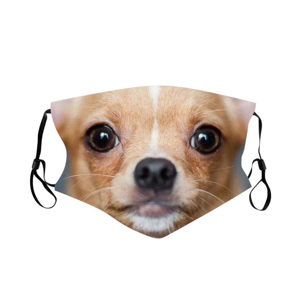 #30 маска для лица взрослых модная моющаяся повторно используемая дышащая с