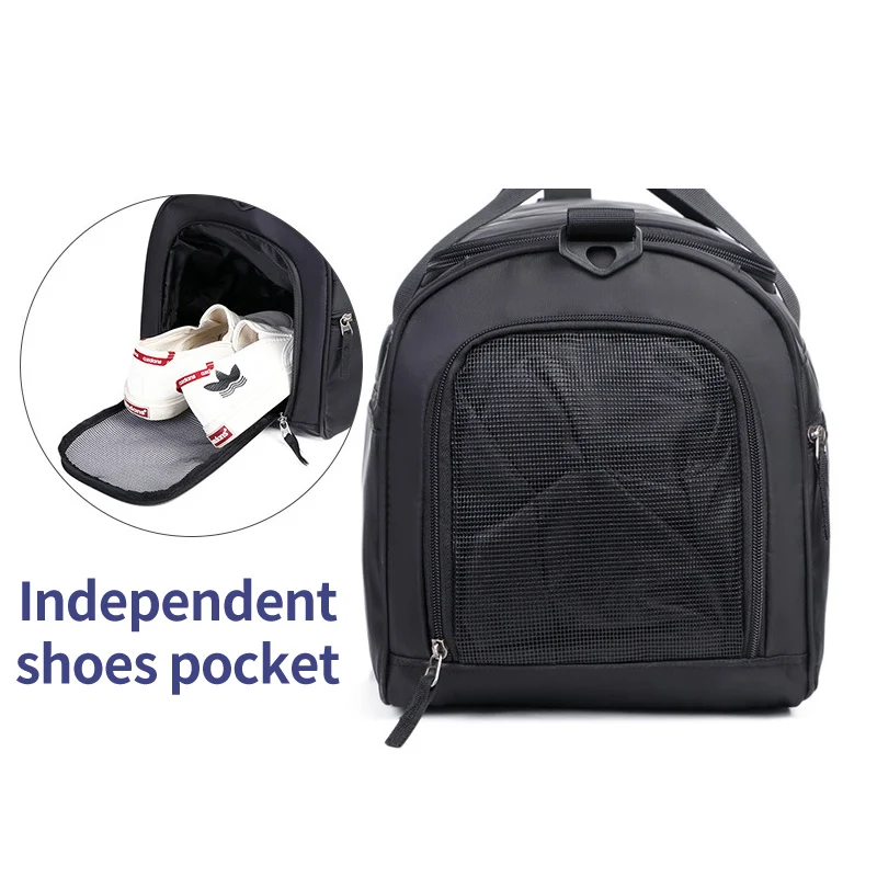 Унисекс Классическая дорожная сумка большой емкости фитнес сумки на плечо