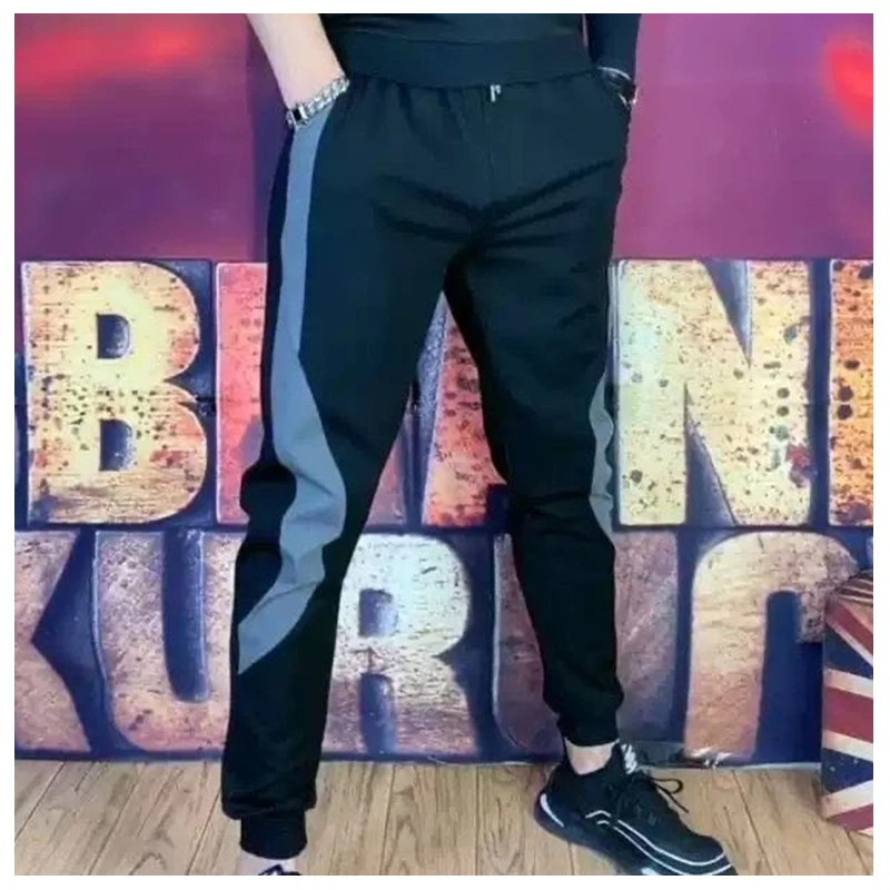 

Summer new men's sports suit fashion all-match short-sleeved trousers casual two-piece suit