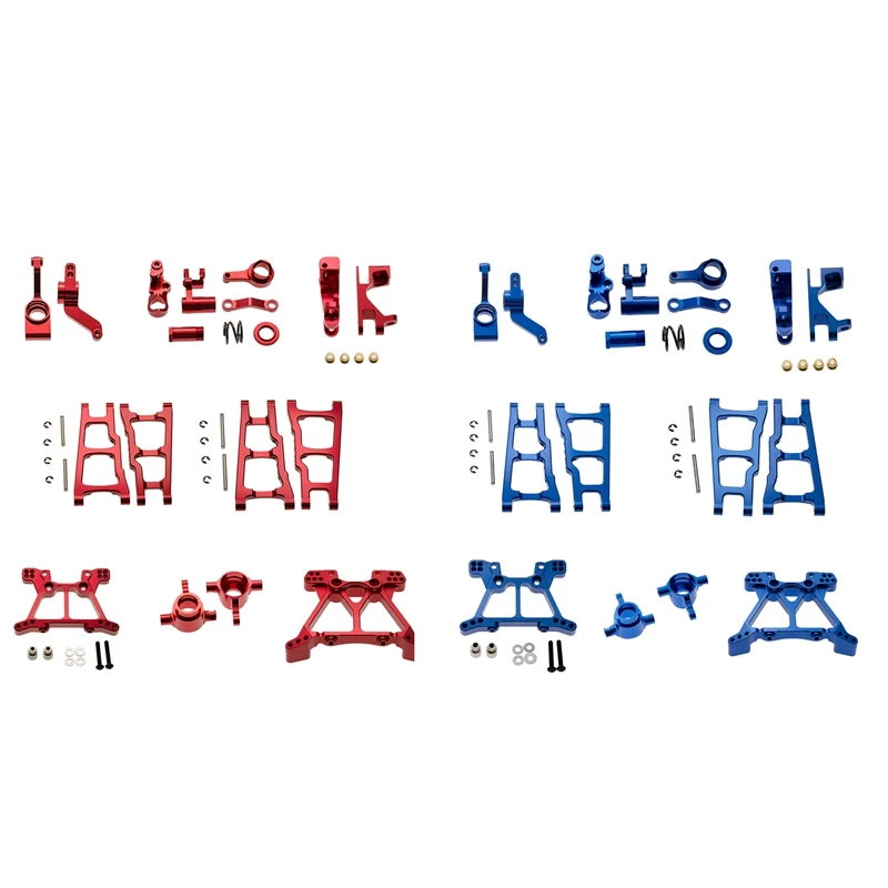 

1 Set Metal Upgrade Chassis Parts Kit for Traxxas SLASH 4X4 HQ727 1/10 RC Car Truck Parts Accessories W001