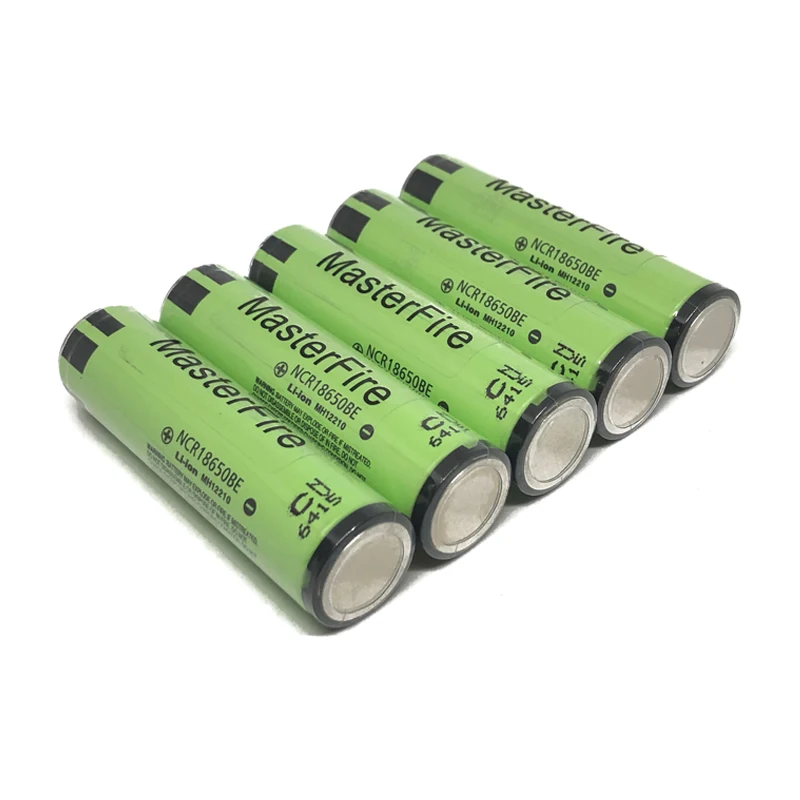 

Перезаряжаемая литиевая батарея MasterFire 18 шт./лот 100% оригинальная защищенная 18650 NCR18650BE 3200 мАч 3,7 в с печатной платой для Panasonic