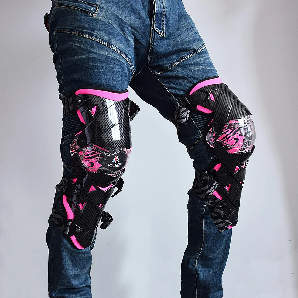 2020 VEMAR наколенники для мотоциклов мотокросса Гоночное Защитное снаряжение