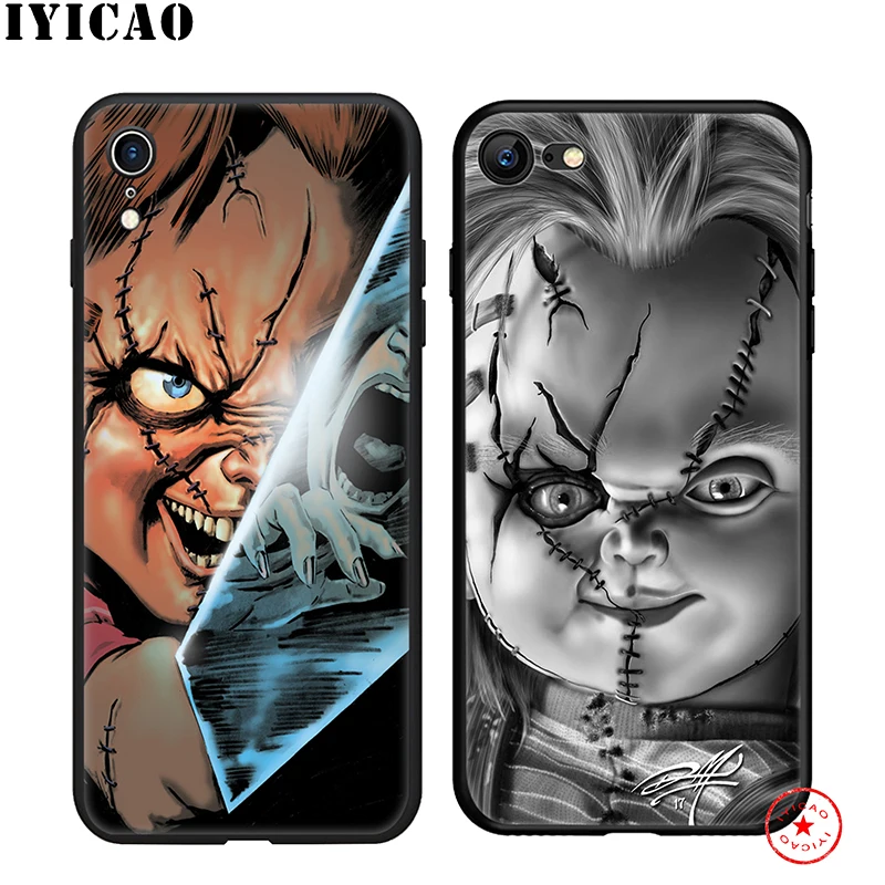 IYICAO Charles Lee Ray кукла Чаки мягкий чехол для телефона iPhone 11 Pro XR X XS Max 6 6S 7 8 Plus 5 5S SE