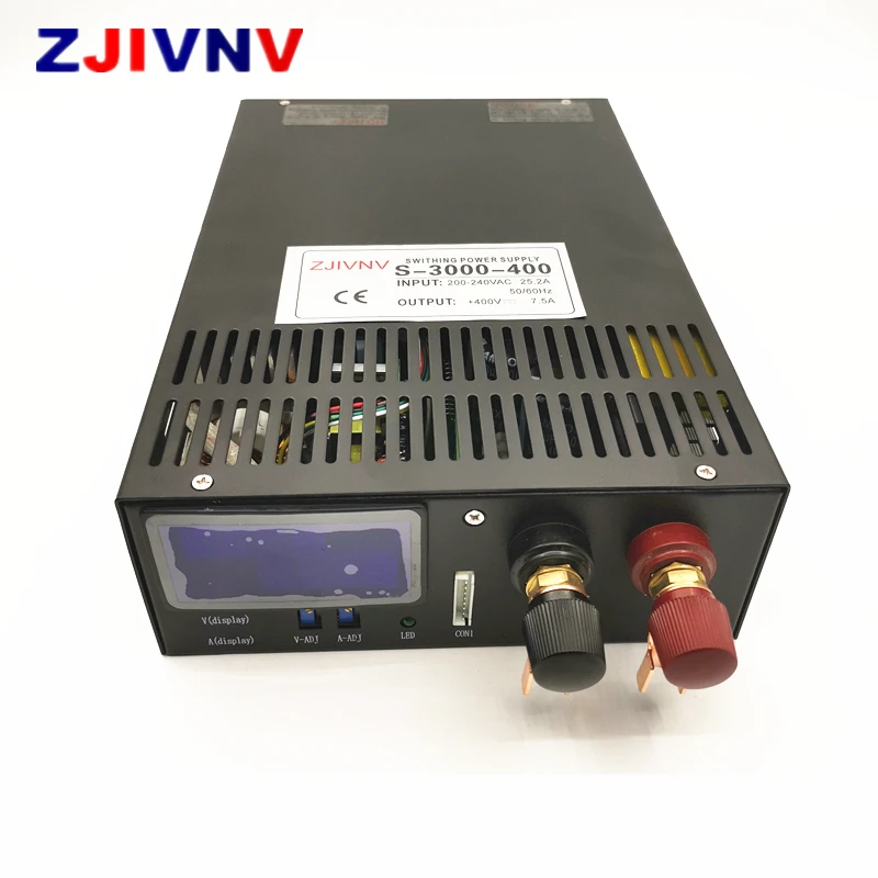 

Newest selling AC- DC Switching power supply 3000W 0-220VDC 13.6A output voltage adjustable power adapter supply display screen