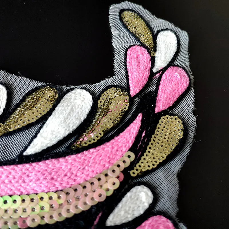 Футболка женская с блестками 19 см патчи сделай сам байкерские для одежды