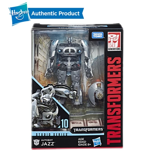 SS10 Jazz Hasbro Трансформеры серии студии класса люкс Трансформеры баррикад Шмель скорой помощи Джаз фигурка - Цвет: SS10 Jazz