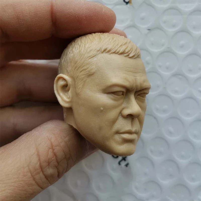 1/6 HongKong полицейский мужской неокрашенные головы модели лепить для 12 "фигурки