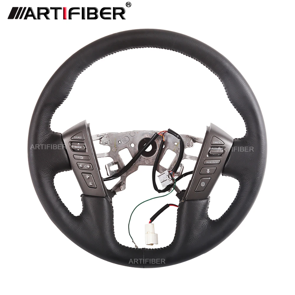 

100% Real Carbon Fiber Steering Wheel for Nissan Patrol Amarda
