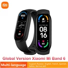 Умный Браслет Xiaomi Mi Band 6, фитнес-трекер с пульсометром, 4 цвета, Bluetooth 5, AMOLED-экран