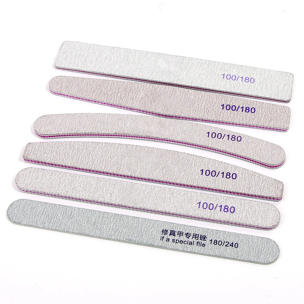 Профессиональные инструменты для дизайна ногтей 6 шт./лот двухсторонние