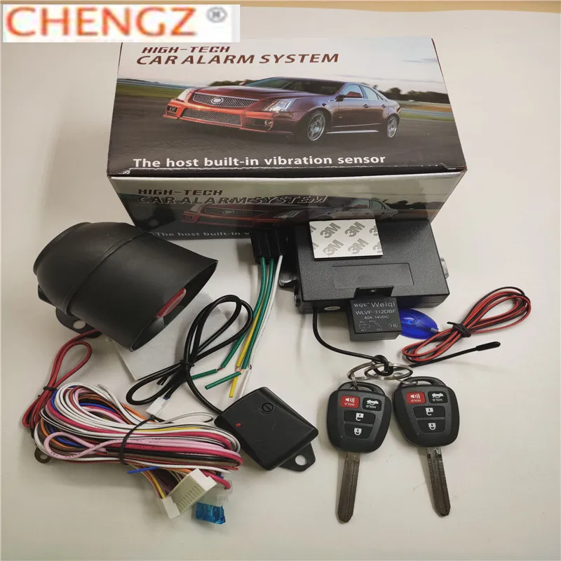 Автомобильная сигнализация с блокировкой дверей центральный комплект для