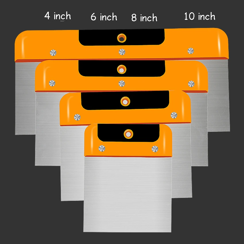 Скребок из нержавеющей стали 4/6/8/10 дюймов товары для домашнего декора