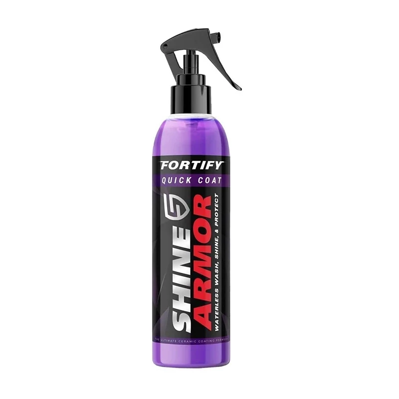 Восковое покрытие для автомобиля SHINE ARMOR Fortify Quick Coat водостойкое без воды |