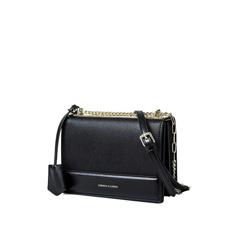 

Cow Leather Flaps for Women Luxury Design Brand fashion chain single shoulder bags ladies designer purses and handbags sac luxe