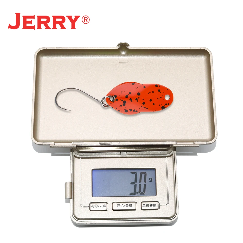 Джерри 2 г 3 микро рыболовные приманки Сверхлегкая латунная металлическая