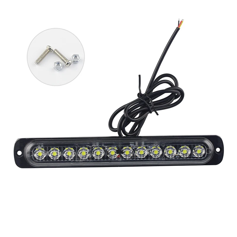 12Led Light Flash Emergency Car Auto Truck Police Warning Lamp Flashing 4Pcs | Автомобили и мотоциклы