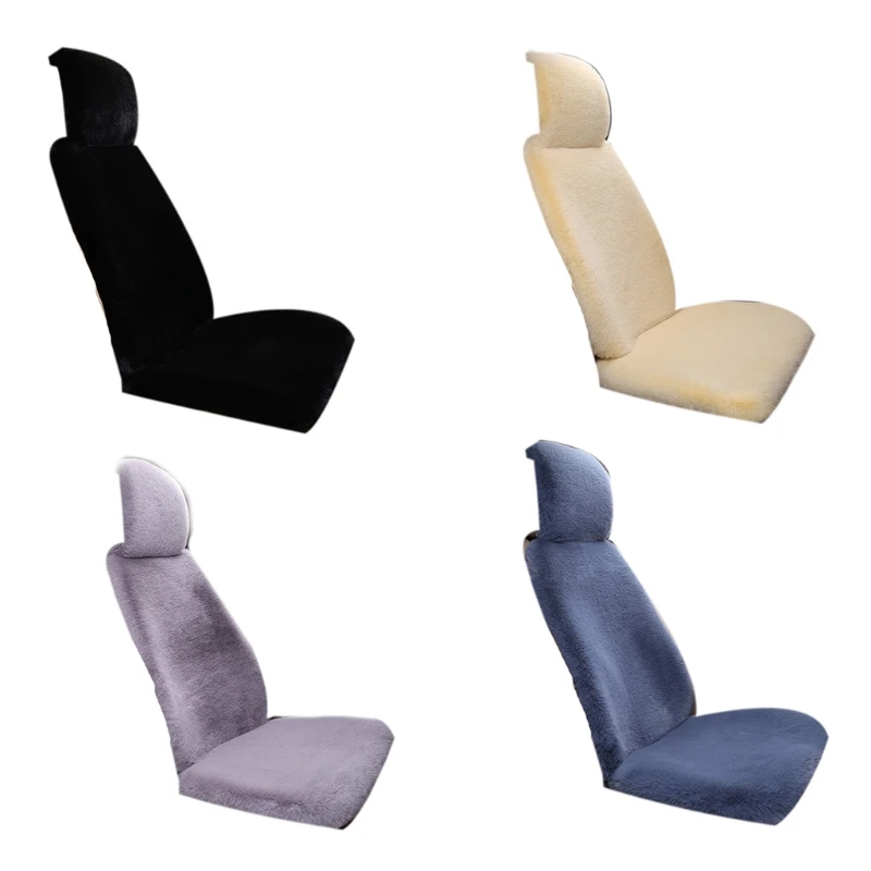 

2021 New Winter Warm Auto Car Seat Cover Cushion Soft Fur Plush Protector Warmer Mat Pad