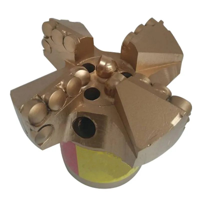 Сверло-ступень с четырьмя крыльями для бурения скважин PDC Drag для горных работ и геологических исследований на угольных месторождениях.