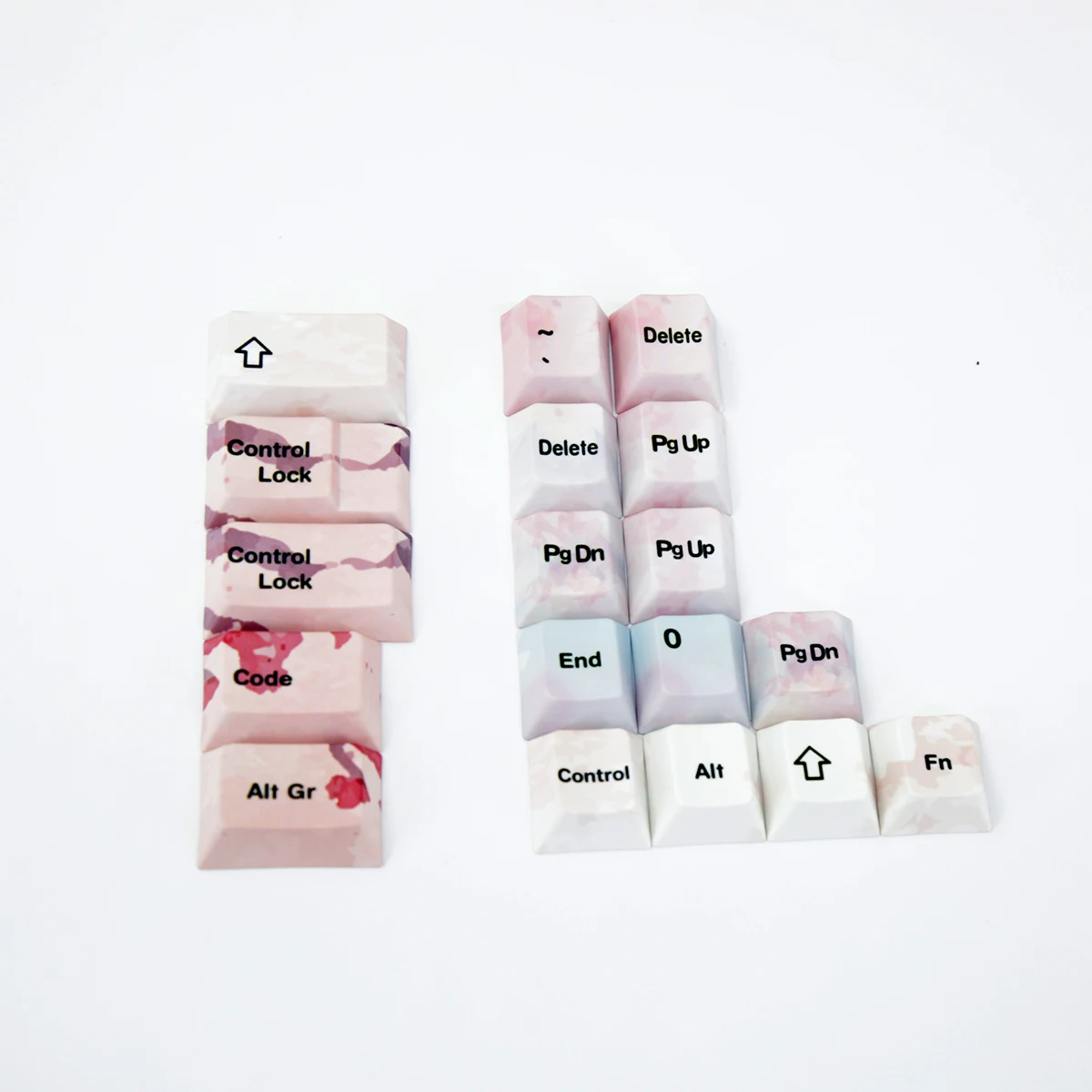 JKDK sakura five surface sublimation cherry profile 108/126 клавиш для механической клавиатуры mx switch