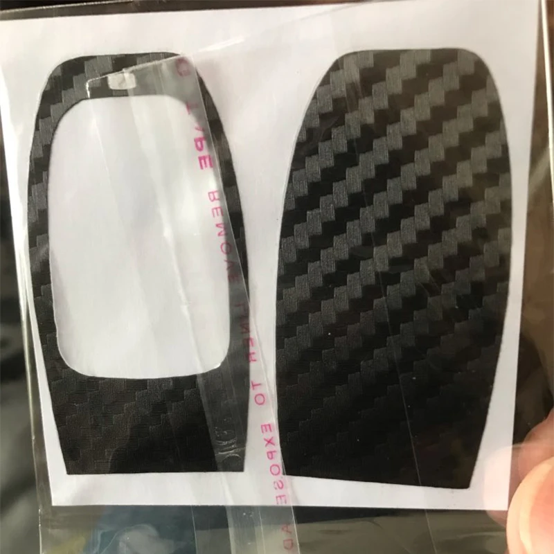 Carbon Fiber Car Key Protection Sticker for Audi A4 A6 RS4 A5 A7 A8 S5 RS5 Q5 S6 Smart Refurbishment Accessories | Автомобили и