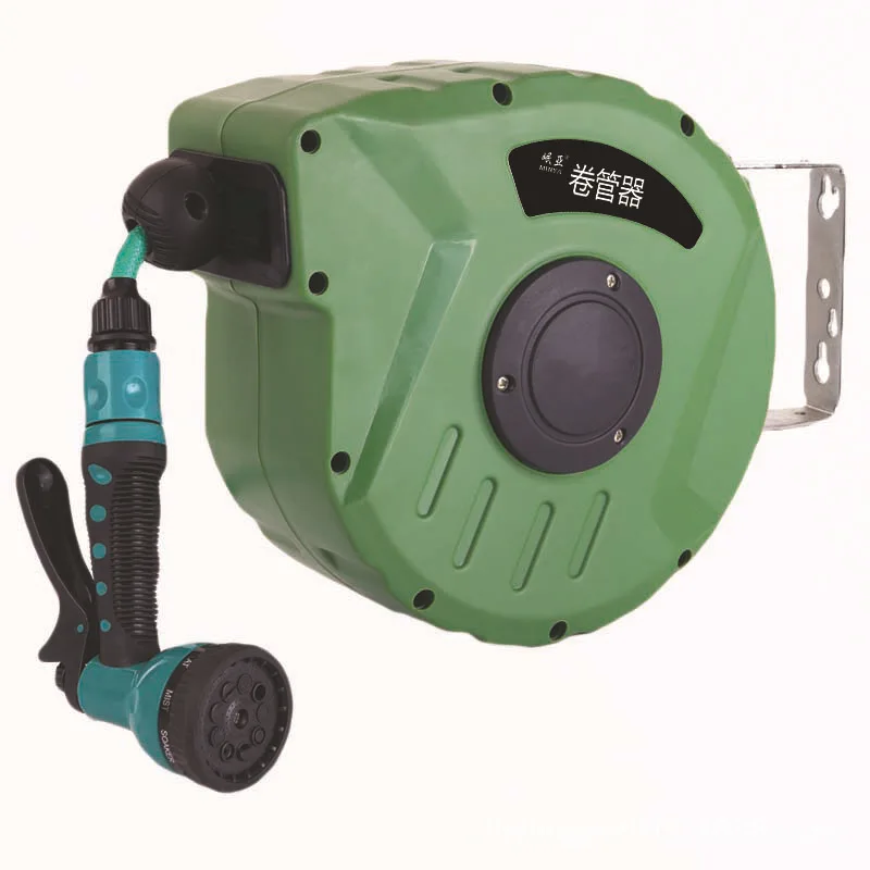 

Automatic retractable coil, water blower, air blower, PVC pipe collector