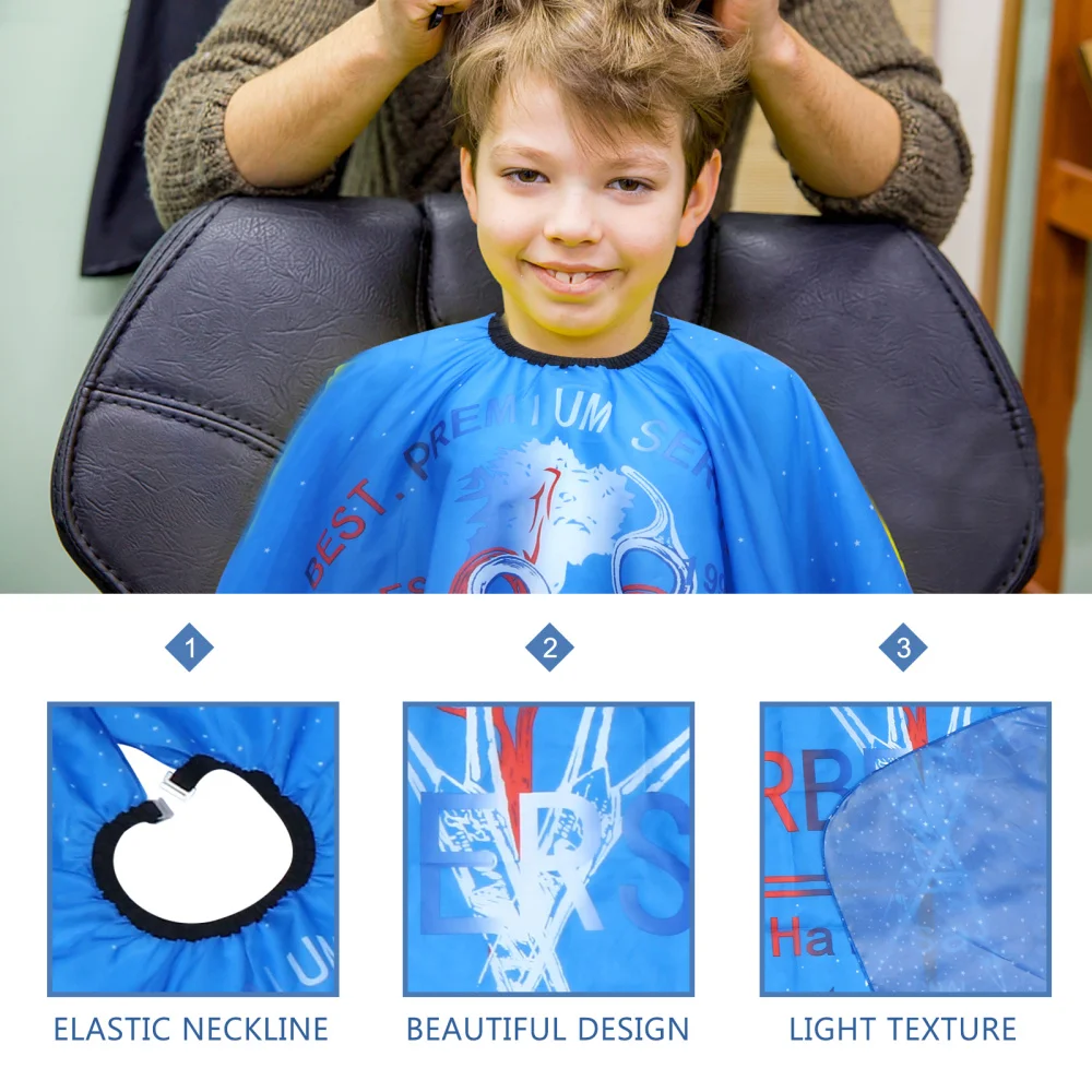 

Fashion Printing Cape Hair Cutting Apron Hair Styling Cloak for Barber Shop