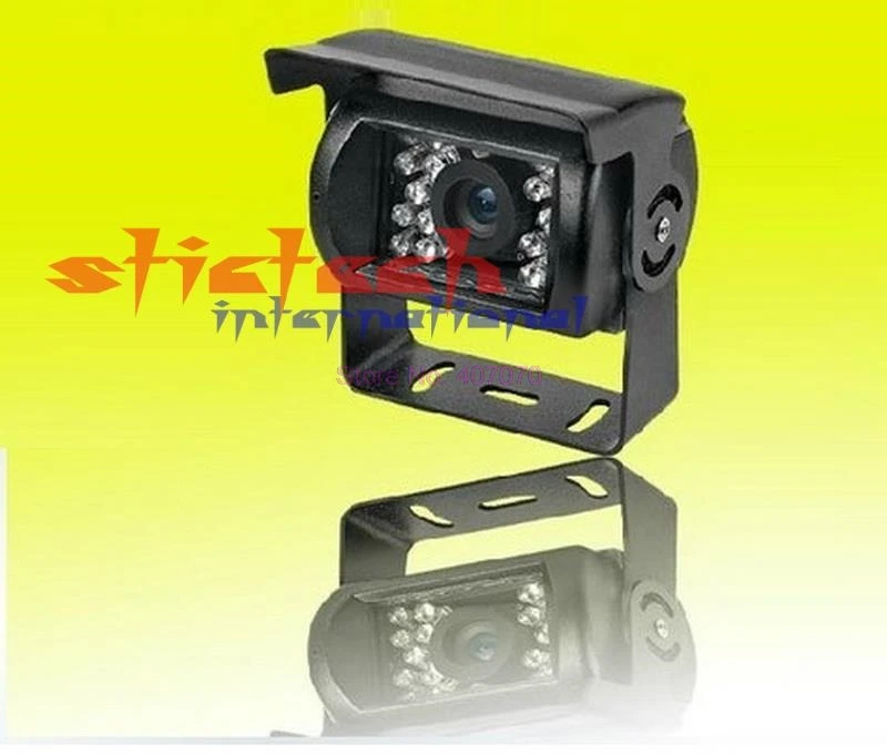 Dhl ИЛИ ems 10 комплектов 12 ~ 24V автомобильная парковочная камера IR Nightvision