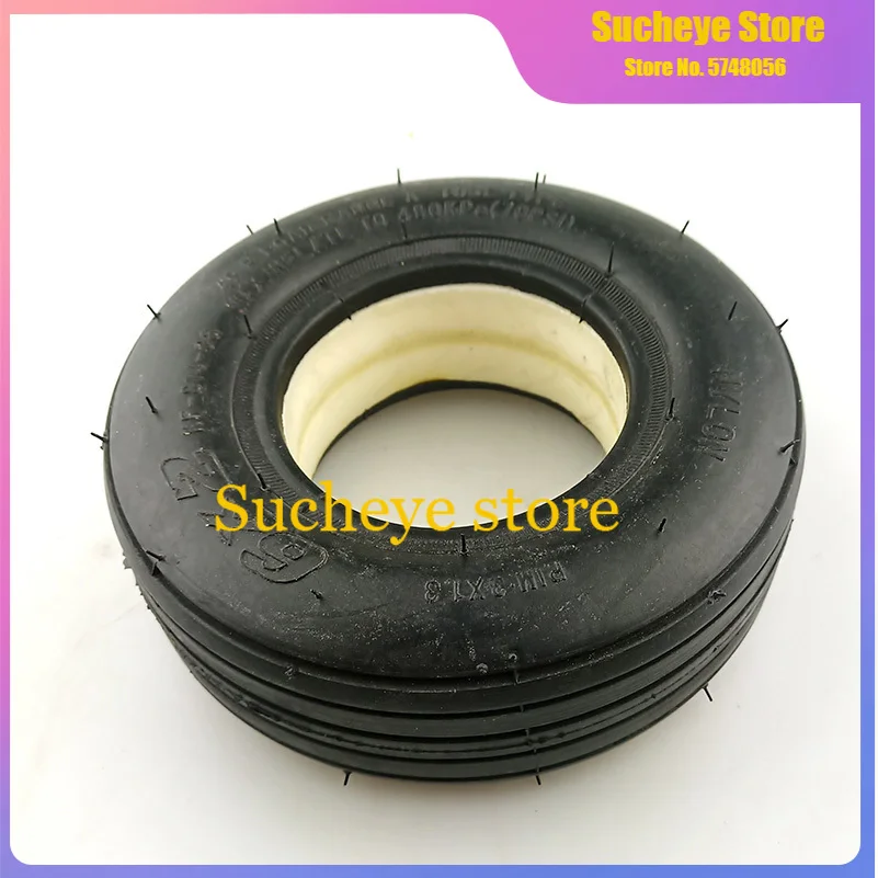 6x2 однотонная шина для скутера 6 дюймов без внутренней трубки подходит F0