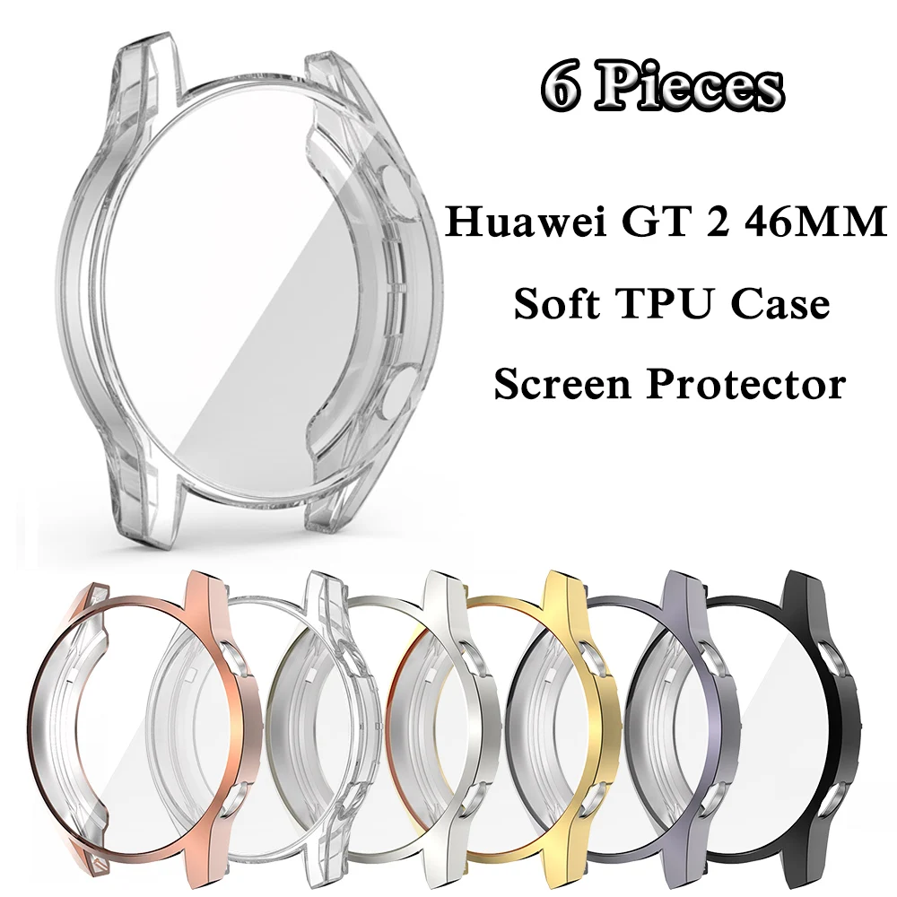 6 шт./упаковка Защитные чехлы для часов Huawei GT 2 46 мм | Наручные часы
