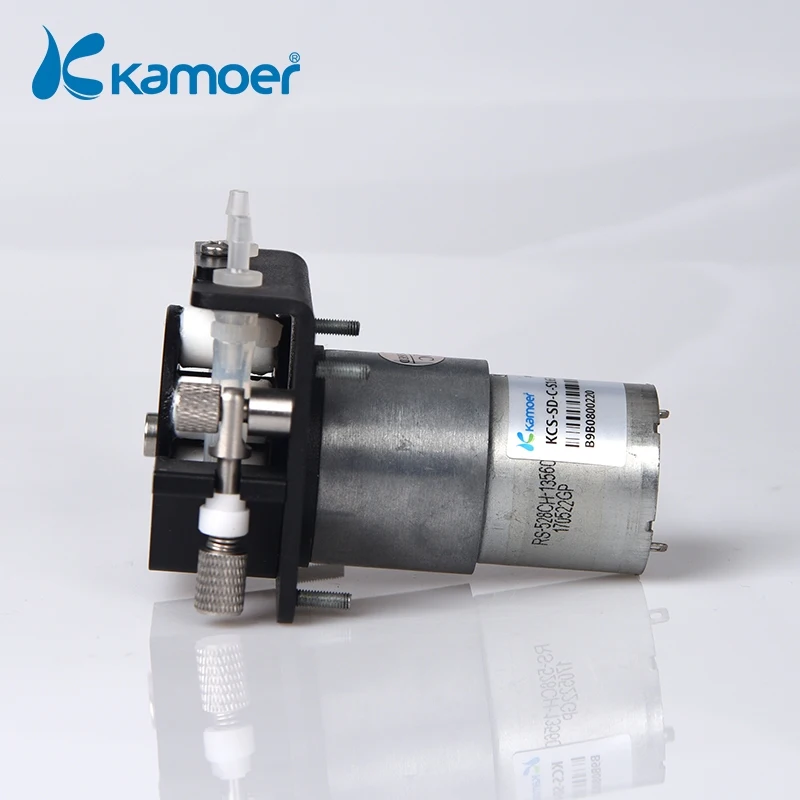 Kamoer KCS 24 V/V Перистальтический водяной насос(шаговый двигатель, цифровое управление, длительный срок службы, высокая точность, BPT трубка