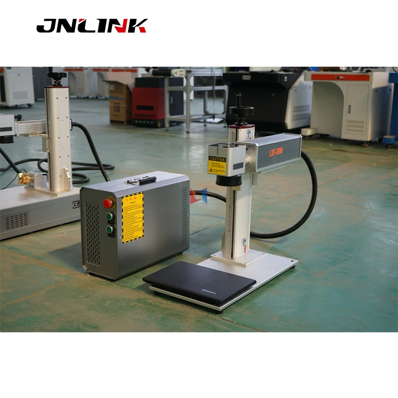 Раздельная волоконная лазерная маркировочная машина 20 Вт металлическая