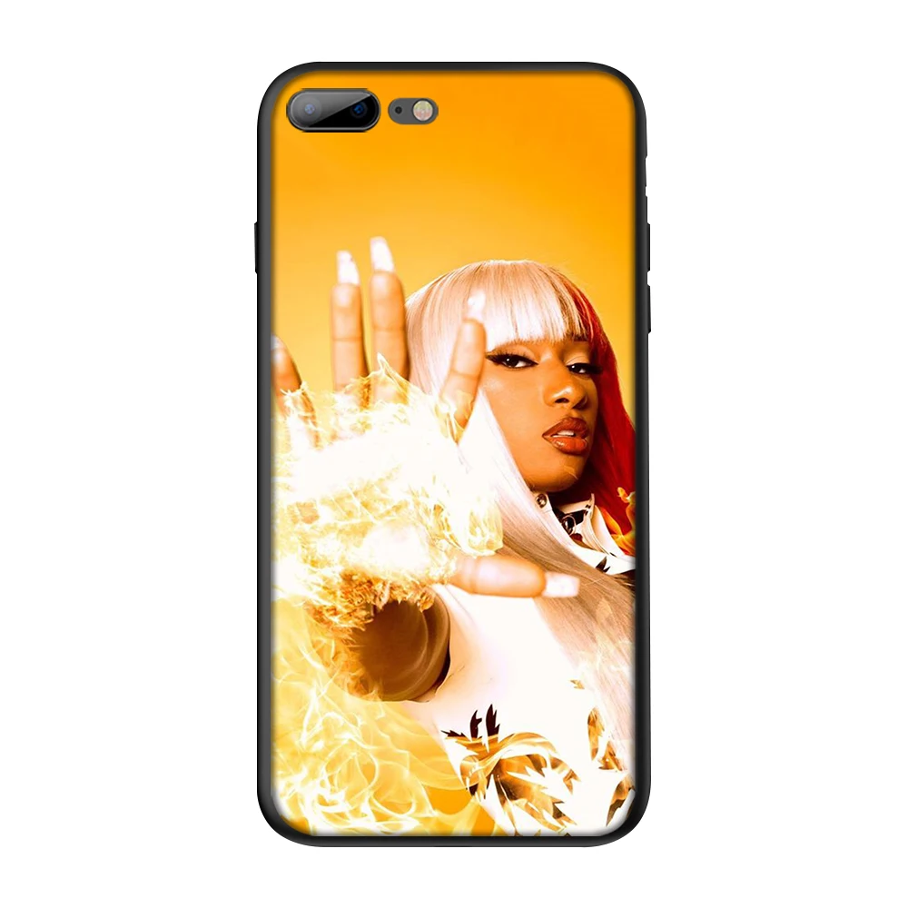 

Lavaza Megan thee stallion rapper TPU Soft Case for iPhone 8 7 6 6S Plus 5 5S SE X XS 11 Pro Max XR Coque Shell Cases