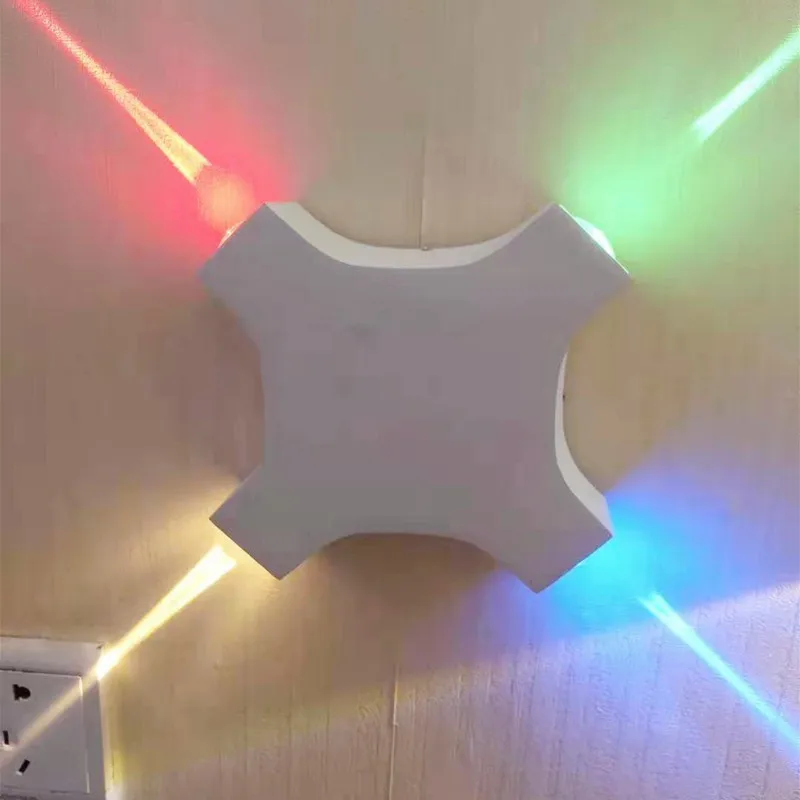 Kenlux 12 Вт светодиодный четыре цвета настенное освещение для помещений и улицы