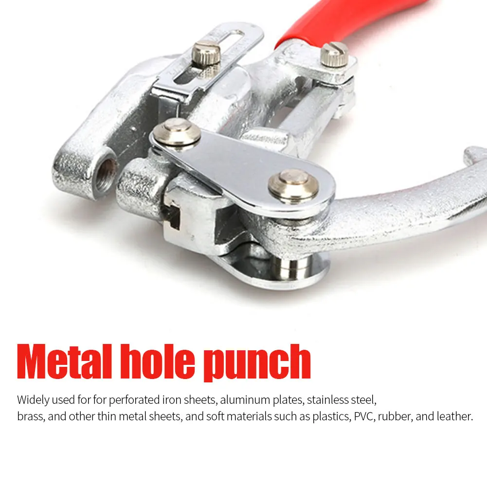 Pаспродажа Перфоратор для кожаных ремней, сверхмощный ручной инструмент, перфоратор из нержавеющей стали, пластины из железа и пластика, 16 шт., кожевен...