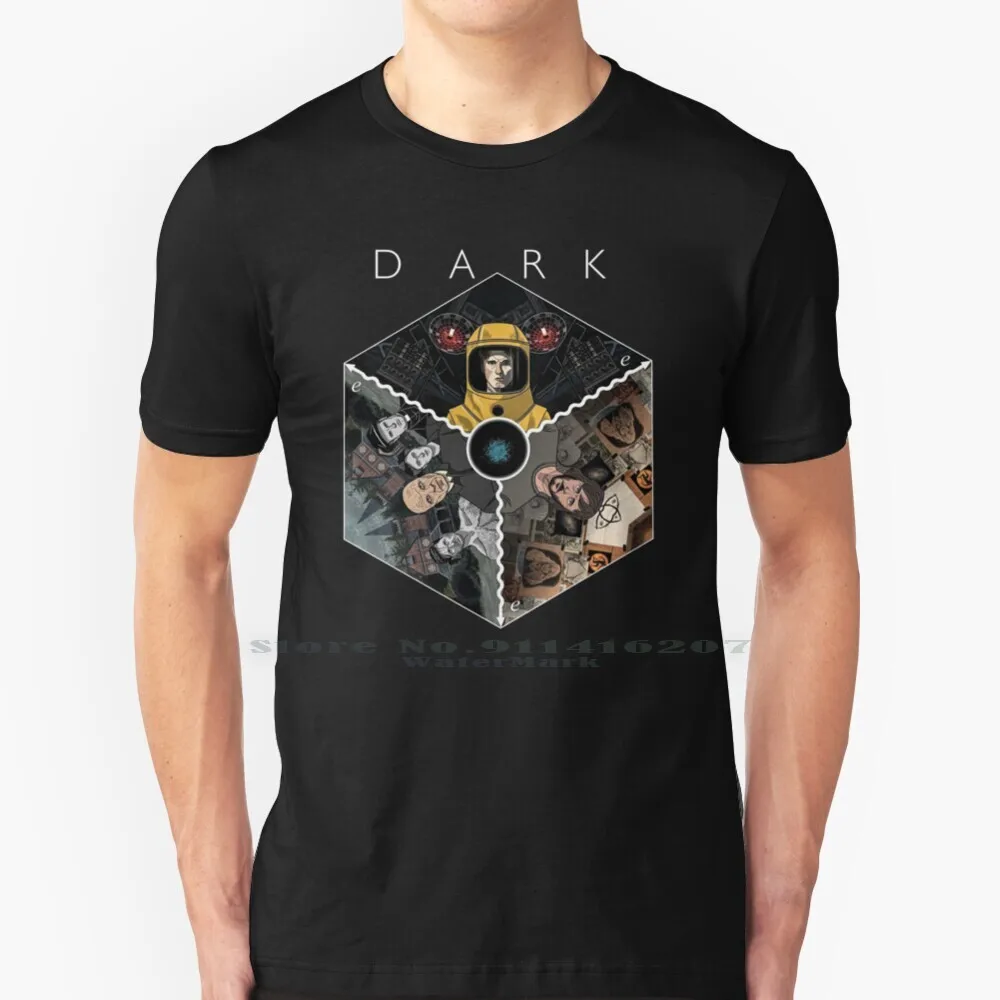Dark Netflix T Shirt 100% Pure Cotton Jonas Netflix Dark Dark Netflix Tv Retro Sci Fi Series Time Travel Tv Show Fantasy
