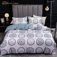 the 1 5m duvet cover made of chemical fiber material is super soft and skin friendly simple style european style bedding