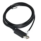 Кабель-адаптер FTDI USB к RS232 RJ9 RJ10 4P4C для MEADE 505 497 LXD55 ETX 125 127 PC к AUTOSTAR AUDIOSTAR